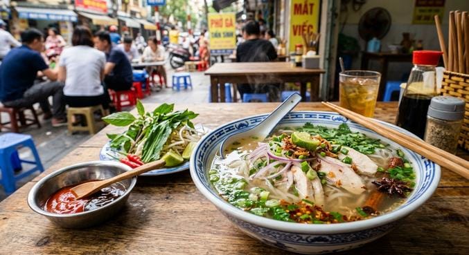 Vietnamska Pho juha